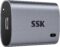 SSK 1TB SSD External Hard Drive, Portable SSD Up to 550MB/s Fast Solid State Drives, External Drive USB 3.2 Gen2 SSD for iPhone 15/Pro, Windows, Mac, Android with LED Light, Trim, Smart Supported