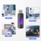 RAOYI 10 Pack 32GB USB Flash Drives Slide Retractable Memory Stick Bulk USB 2.0 Thumb Drive Jump Drive Zip Drive USB Sticks Data Storage Backup for PC Mac (32G, 10 Mixed Color)