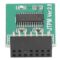 MSI TPM 2.0 Module Board for Win11 Green, Strong Encryption, 14 Pin LPC Interface, Compatible with PC
