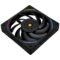 Thermalright TL-K12 120mm CPU Cooler Fan, Computer Case Fan, 4PIN PWM Control, 2150RPM, PC Performance Fan for S-FDB Bearing,Wind Pressure Fan(Black)