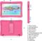 Contixo 10″ Android Kids Tablet 32GB, Includes 80+ Disney Storybooks & Stickers, Parental Controls, Kid-Proof Case with Kickstand & Stylus, (2024 Model) – Pink