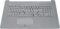 Replacement Upper Case Palmrest for HP 17-by 17t-by 17-ca 17z-ca 17t-by400 17-by0026cy 17z-ca300 Series Laptop Backlit Keyboard with ODD with PTP Touchpad Assembly P/N: L92783-001 6070B1308113