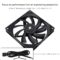 Thermalright TL-9015B CPU Cooler Fan 92mm PC PWM Cooling Fan, Silent PC Cooling Case Fan, 15mm Slim Desktop PC Black Fan, Up to 2700RPM Speed