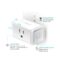 Kasa Smart Plug HS103P3, Smart Home Wi-Fi Outlet Works with Alexa, Echo, Google Home & IFTTT, No Hub Required, Remote Control,15 Amp,UL Certified, White, 3 Count (Pack of 1)