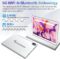2025 Latest Android 13 Tablet 10.1 Inch, 5G WiFi Tablets Mit 16GB RAM+128GB ROM(1TB TF),2 In 1 Tablet with keyboard Mouse Pen-Octa-Core2.0Ghz | 7000mAh | 1080FHD | 13MP Camera | WLAN GPS -Silvery