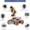 HIWONDER 5DOF AI Vision Robotic Arm Powered by Raspberry Pi 5 8GB Smart Robotic Arm Mecanum Wheel Chassis Robot Car Kit DIY Robot for Beginners