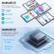 Tablet with Keyboard, 2 in 1 Tablet, 6GB+128GB, 1TB Expand, Android 13 Tablet, 10 inch Tablet with Case, Mouse, Stylus, 8000mAh Battery, 2.4G/5G WiFi, GPS, Certified Tablet PC