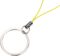 Bememo 20 Pieces Nylon Flash Drive Lanyard Keyrings with Color Strap for ID Card USB ID Card MP3 Player Keys Cellphone Keychain, 4 Colors