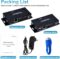 164FT HDMI KVM USB Extender, HDMI to RJ45 Over Cat5e/6/7 1080P@60hz KVM Extender HDMI Over Ethernet Transmitter Receiver Support Keyboard Mouse USB Control No Latency POC Function Single Power