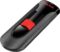 Sandisk Cruzer Glide USB Flash Drive, 64 GB, Black/Red (SDCZ60-064G-A46)