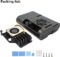 Raspberry Pi 5 Case with Active Cooler, ABS Case for Raspberry Pi 5 4GB/5GB (5BE)