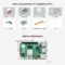 Waveshare Display Kit, Compatible with Raspberry Pi 5 8GB, Bundle with Pi 5 8GB, 10.1inch LCD, Cooler, 64GB TF Card, Cable and so on (14 Items)