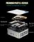 GMKtec Mini PC Intel i5-12450H(Turbo 4.4 GHz) 32GB DDR4 1TB M.2 NVMe SSD, Windows 11 Pro Mini Computers, USB 3.2, Type-C/WiFi 6, BT5.2, RJ45 2.5G/ 4K Triple Display Desktop PC