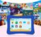 PRITOM 7 inch Kids Tablet, Quad Core Tablet Android, 32 GB ROM, WiFi, Bluetooth, Dual Camera, Educationl, Games, Parental Control, Kids Software Pre-Installed with Kids-Tablet Case, Blue