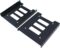 4pcs SSD Bracket 2.5 to 3.5 Adapter SSD HDD Hard Disk Drive Bays Holder Metal Mounting Bracket Adapter with Screws for PC