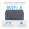 Beelink EQi12 Mini PC, Intel Core 1220P (up to 4.4GHz) 10C/12T, Mini Computer 24GB LPDDR5 5200MHz 500GB PCIe4.0 SSD, Dual HDMI Display 4K 60Hz/WiFi6/BT5.2/HTPC/NPU/AI/Built-in PSU
