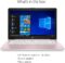 HP Stream 14-Inch Laptop, Intel Celeron N4000, 4 GB RAM, 64 GB eMMC, Windows 10 Home in S Mode With Office 365 Personal For 1 Year (14-cb188nr, Rose Pink)