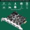 7-Ports Superspeed 5Gbps USB 3.0 PCIE Expansion Card, 5-Ports USB-A and an 19Pin USB 3.0 Header, Built in FebSmart Self-Powered Technology, No Need Additional Power Supply (FS-U7S-Pro)
