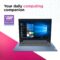 Lenovo IdeaPad 1 14 Laptop, 14.0″ HD Display, Intel Celeron N4020, 4GB RAM, 64GB Storage, Intel UHD Graphics 600, Win 10 in S Mode, Ice Blue