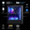 STGAubron Gaming Desktop PC, GeForce GTX 1660 Super 6G GDDR6, Intel Core i7 up to 3.9G, 32G RAM, 1T SSD, 600M WiFi, BT 5.0, RGB Fan x 6, Windows 10 Home