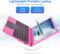 10.1Inch Laptop,Quad-Core Processor with Android 12.0 OS,2GB RAM,64GB EMMC,Built-in Camera,WiFi,USB Interface,Tpye-C Charging for Learning and Entertainment (Pink 2GB+64GB)