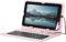 Craig CMP840 BUN-PK-HD Quad Core 10.1 in. Tablet with Keyboard Case & Headphones in Pink