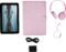 Craig CMP840 BUN-PK-HD Quad Core 10.1 in. Tablet with Keyboard Case & Headphones in Pink