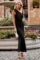 PRETTYGARDEN Women’s Summer One Shoulder Long Formal Dresses Sleeveless Ruched Bodycon Wedding Guest Slit Maxi Dress