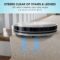 Shark AV752 ION Robot Vacuum, Tri-Brush System, Wifi Connected, 120 Min Runtime, Works with Alexa, Multi Surface Cleaning, White