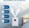 LEVOIT LV600S Smart Warm and Cool Mist Humidifiers for Home Bedroom Large Room, (6L) 753ft² Coverage, Quickly & Evenly Humidify Whole House, Easy Top Fill, App & Voice Control – Quiet Sleep Mode