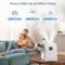 LEVOIT LV600S Smart Warm and Cool Mist Humidifiers for Home Bedroom Large Room, (6L) 753ft² Coverage, Quickly & Evenly Humidify Whole House, Easy Top Fill, App & Voice Control – Quiet Sleep Mode