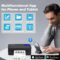 Bluetooth Thermal Label Printer for Mac, Windows, Phone, Tablet, Wireless 4×6 Shipping Label Printer, Thermal Printer for Shipping Packages, Support USPS, Ebay, Amazon, Pirate Ship.