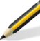 STAEDTLER Noris jumbo 180J 22. EMR Stylus with soft eraser. For writing, drawing and erasing on EMR displays, yellow-black