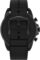 Fossil Men’s Gen 6 44mm Stainless Steel and Silicone Touchscreen Smart Watch, Color: Black (Model: FTW4061V)