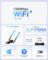 Wireless USB WiFi Adapter for PC – Nineplus 1300Mbps Dual 5Dbi Antennas 5G/2.4G WiFi Adapter for Desktop PC Laptop Windows11/10/8/7/Vista/XP, Wireless Adapter for Desktop Computer Network Adapters