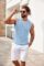 COOFANDY Mens Casual Knitted Tank Tops Crew Neck Sleeveless Muscle T Shirts Summer Beach Tops