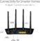 ASUS RT-AX55 AX1800 Dual Band WiFi 6 Gigabit Router, 802.11ax, Lifetime internet security, Parental Control, Mesh WiFi support, MU-MIMO, OFDMA, 4 Gigabit LAN Ports, Beamforming