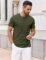 COOFANDY Men’s Henley Shirts Short Sleeve Collarless Button T-Shirt Fashion Casual Basic Tee Tops