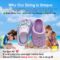 Little Kids Luminous Garden Clogs (Runs 1 Size Large) Girls Boys Slip on Soft Sandals Big Kid Toddler Wide Water Slides Shoes Children Comfortable Swim Beach Pool Slipper