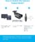 ZOSI 1080P CCTV Camera Outdoor Indoor Hybrid 4 in 1 HD TVI/CVI/AHD/CVBS Home Security Cameras System,Night Vision,Waterproof Metal Housing Bullet Cam For 960H,720P,1080P,5MP,4K analog Surveillance DVR