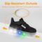 YESKIS Toddler Light Up Shoes Boys Girls Lightweight Breathable Mesh Non-Slip Running Sneakers for Toddler and Little Kid