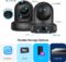 Amcrest 4MP ProHD Indoor WiFi, Security IP Camera with Pan/Tilt, Two-Way Audio, Night Vision, Remote Viewing, 4-Megapixel @30FPS, Wide 90° FOV, IP4M-1041B (Black)