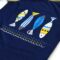 Boys Two Piece Rash Guard Swimsuits Kids Long Sleeve Sunsuit Swimwear Sets