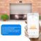 EVERSECU Tuya Smart WiFi Switch Garage Door Opener Controller Compatible with Alexa Echo Google Home SmartLife/Tuya APP Control No Hub Required