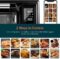 COSORI Air Fryer Toaster Oven Combo 13-in-1, 32Qt APP & Voice Control Convection Oven Countertop, Bake, Broil, Roast, Dehydrate, Sous Vide, 134 Recipes & 4 Accessories, Black, Stainless Steel