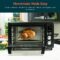 COSORI Air Fryer Toaster Oven Combo 13-in-1, 32Qt APP & Voice Control Convection Oven Countertop, Bake, Broil, Roast, Dehydrate, Sous Vide, 134 Recipes & 4 Accessories, Black, Stainless Steel