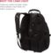 SwissGear 1900 Scansmart TSA 17 Laptop Backpack, Black/Black, 19-Inch