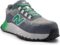 New Balance Fresh Foam Cremorne Composite Toe Safety Shoes for Men – Non Slip, Electrical Hazard – Wide Fit, Green, Low Rise
