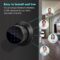 Fingerprint Door Knob, FITNATE Smart Fingerprint Lock with Tuya App Control,255 Users,Password Management, Anti-Slip Handle Door Knob for Bedroom,Home,Hotel,Office