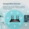 TP-Link Archer AX50 AX3000 Wireless Dual-Band Gigabit Router (Renewed)